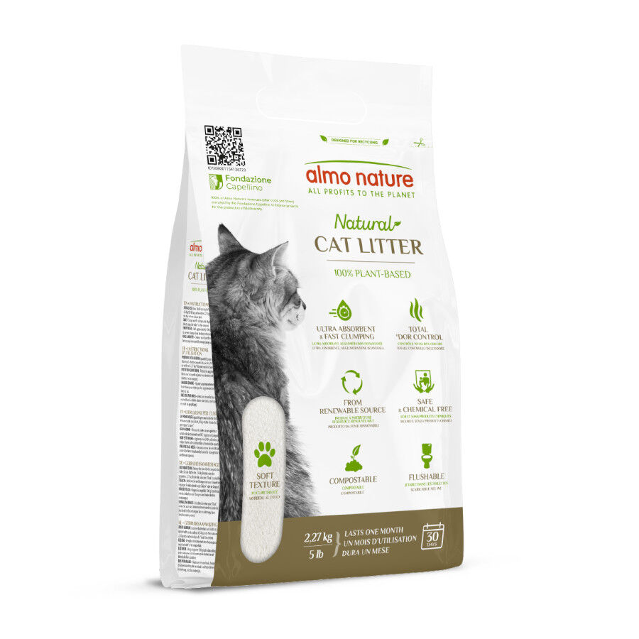 2.27 kg  Almo Nature Natural Soft Texture Arena para gatos, , large Imagen numero 1